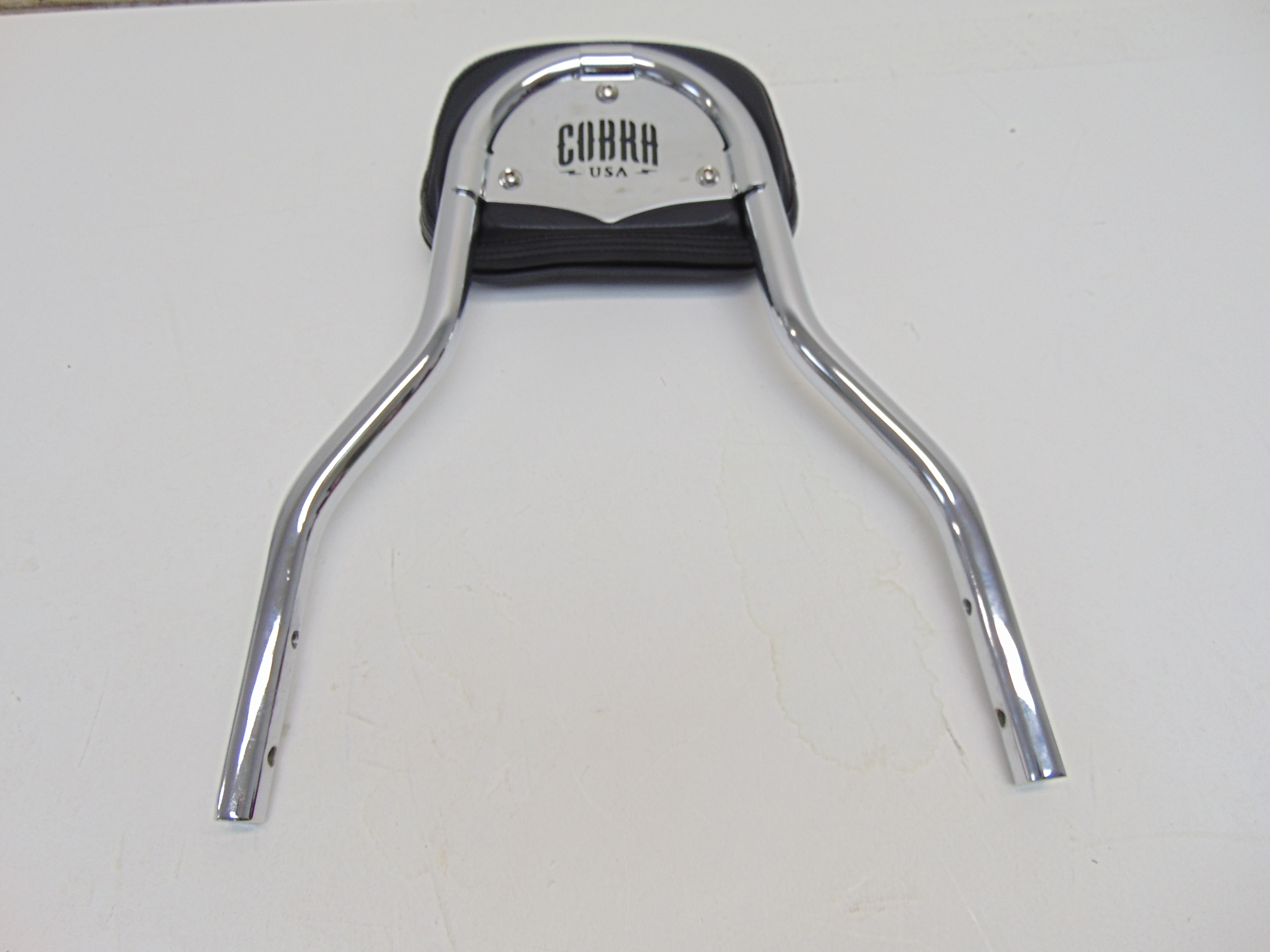 Cobra Round Detachable Backrest Chrome 602-2011 | eBay